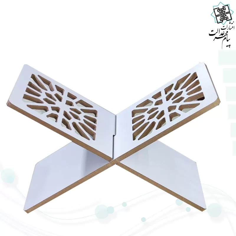 رحل MDF طرح پنجره مربعی